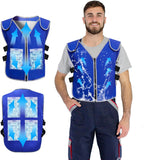 Cooling Vest With 20pcs Ice Packs for Men Women - Cold Vest Adjustable Cool Jacket for Working Outdoor