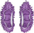 1 Pairs Mop Slippers, Washable Microfiber Mopping Slippers, Mop Shoes for House Floor Cleaning