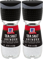 McCormick Sea Salt Grinder, 2.12 oz (Pack of 2)
