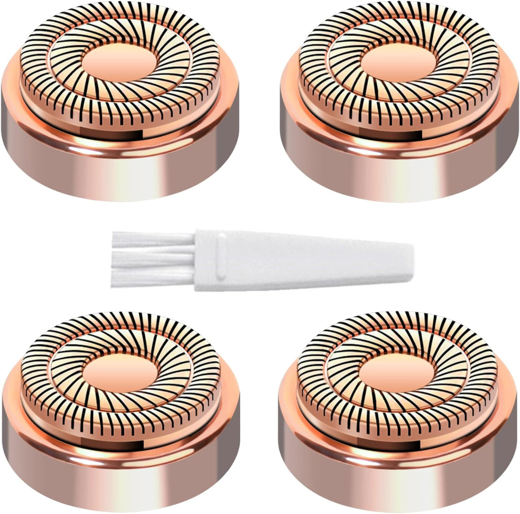 Facial Hair Remover Replacement Heads Generation 2 for Finishing Touch Flawless Facial Hair Removal Tool for women,Double Halo Painless and Smooth As Seen On TV.
