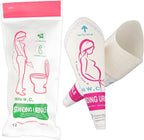 12Pcs Disposable Female Urination Device, Portable Girl Urinal Funnel Women Outside Pee Cup Standing Pee Disposable Cup Female Urinal Waterproof Paper for Hiking Camping Outdoor