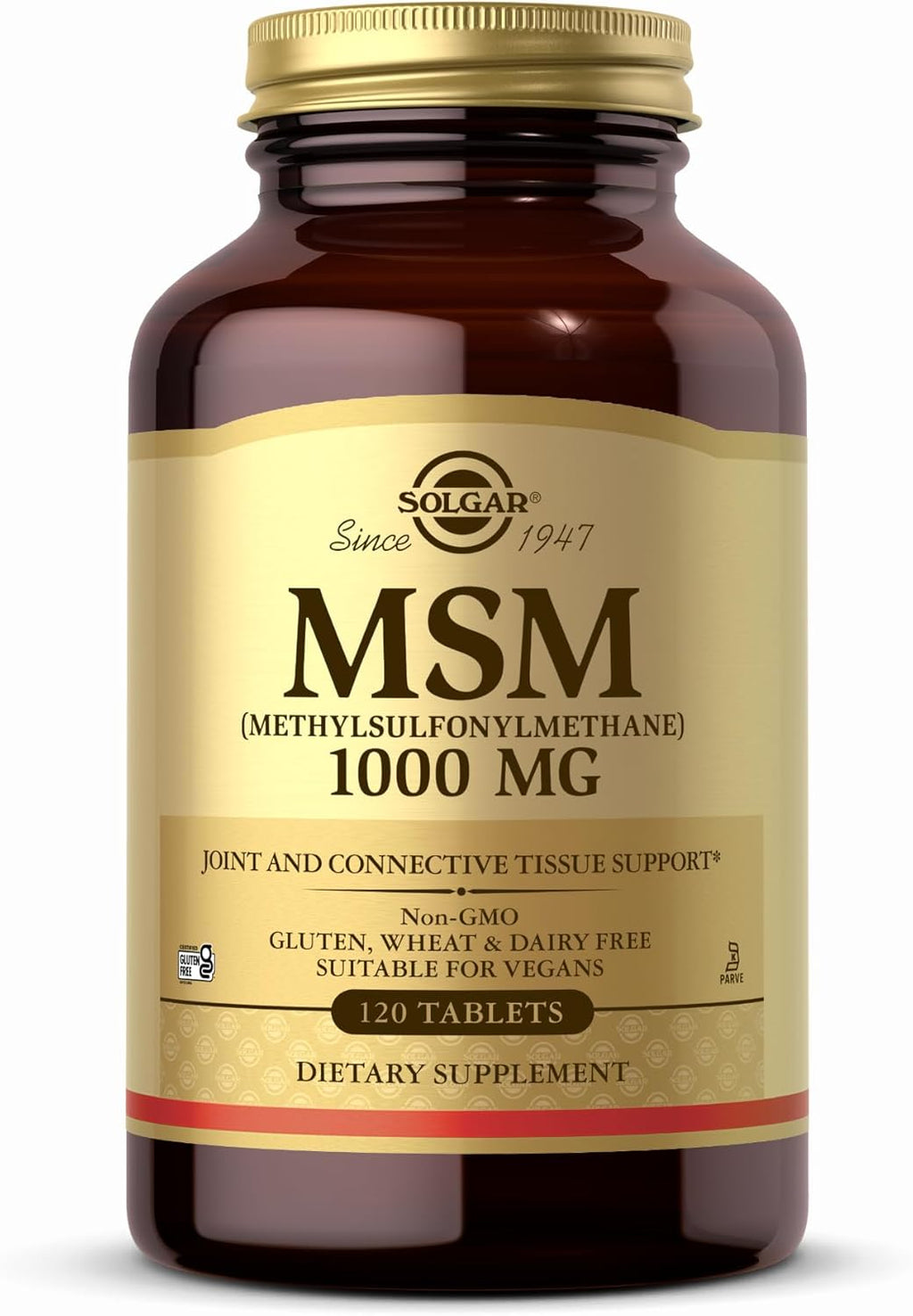 Solgar, Msm 1000 Mg, 120 Tablets