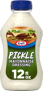 Kraft Pickle Mayonnaise Dressing, 12 fl oz Bottle