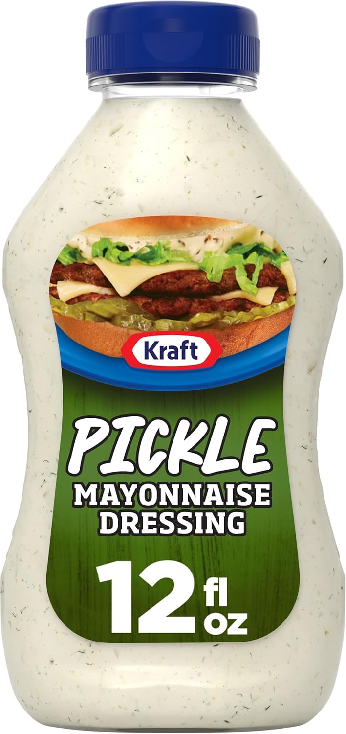 Kraft Pickle Mayonnaise Dressing, 12 fl oz Bottle