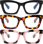 Oprah- Readers for Women - Stylis Style Reading Glasses with Blue Light Blocking and Spring Hinge