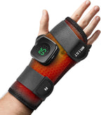 Cordless Wrist Heating Pad, Heated Wrist Wrap Brace for Right Hand, Hand Heating Pad Wrist Support Brace with Detachable Controller for Women and Men