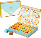 Birthday Gift, Chocolate Card Gift Box, 9 Individually Wrapped Chocolates, Food Sweets Candy Gift, Birthday Present for Men, Women, Children, Bonnie and Pop