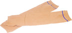 Skil-Care Geri-Sleeves Arm Protector, Light Tone, Large/Bariatric, 20" Length, Blue Stripe, Breathable Cotton-Lycra Blend, Thumbhole Design, Reusable and Launderable, 503357