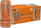 Monster Energy Ultra Sunrise, Sugar Free Energy Drink, 16 Fl Oz | Pack of 15