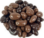 Milk & Dark Chocolate Covered Deluxe Mixed Nuts – Peanuts, Almonds, Cashews & Pecans – 1 Pound