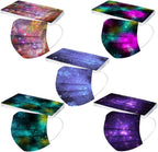 50Pack Starry Sky Print Face Masks for Women Starry Night Disposable Holiday Adult Tie Dye Breathable Thick 3-Layers
