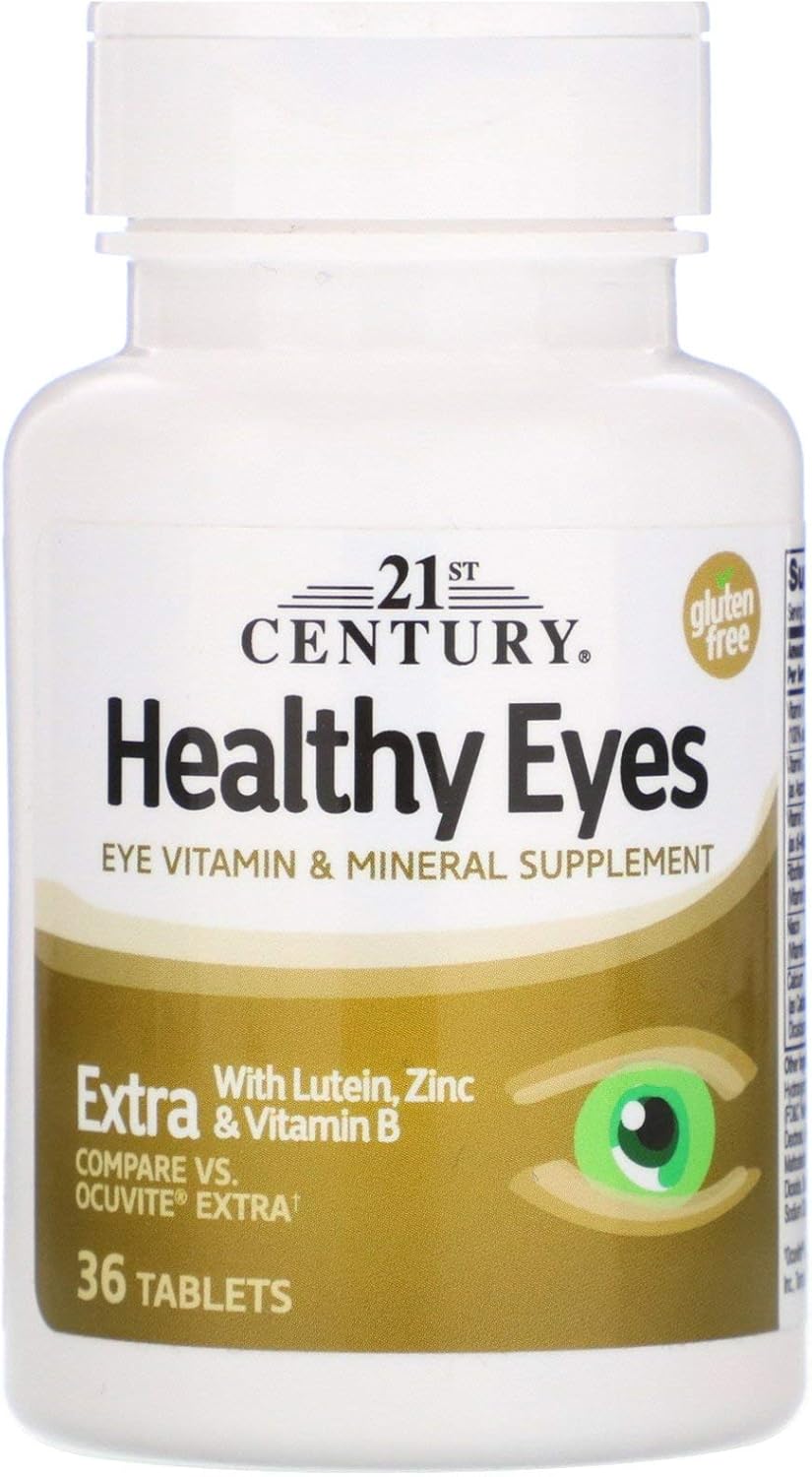 21st Century Healthcare, Eyes Extra Tablets, 36 Count,27418
