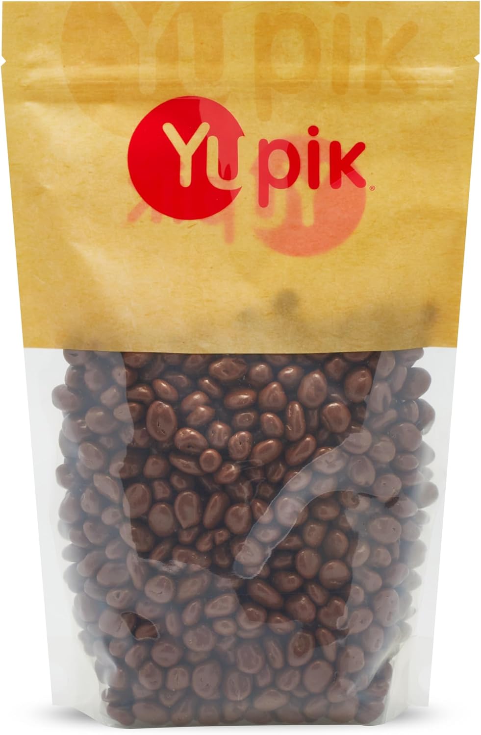 Yupik Milk Chocolate Covered Raisins, 2.2 lb (35.2 oz), Kosher, Raisins Dipped in Fine Milk Chocolate, Smooth & Chewy, Chocolate Candy, Sweet Snacks, Ideal for Topping & Baking
