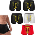 Prostate Magnetic Therapy Boxer Briefs, Tourmaline Prostate Therapy Magnetic Boxer Briefs for Men