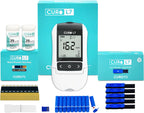 CURO L7 Portable Cholesterol & Glucose Testing Kit, Easy at-Home Use, Instant 6-in-1 Lipid Panel & Blood Sugar Results, Total, HDL, LDL, Triglycerides, Glucose