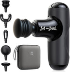 BOB AND BRAD Q2 Mini Massage Gun, Pocket-Sized Deep Tissue Massager Gun, Portable Percussion Muscle Massager Gun, Ultra Small & Quiet Muscle Massage Gun for Muscle Recovery with Carry Case