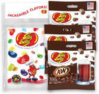 Jelly Belly Root Beer Jelly Beans, 3.5 oz Grab & Go Bags - Pack of 3 sold in Jelly Belly Bag