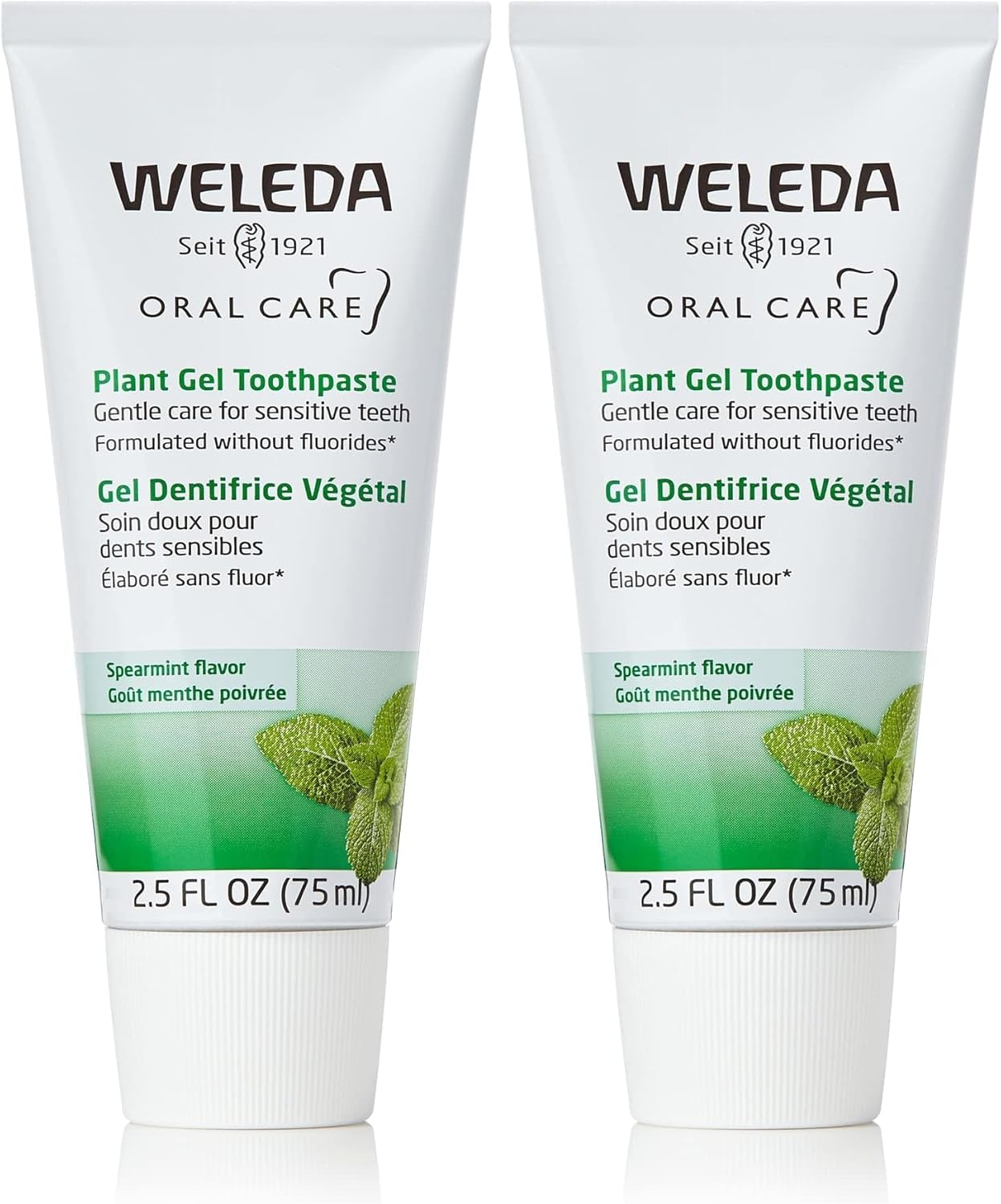 Weleda Plant Gel Toothpaste, 2.5 Ounce (Pack of 2)
