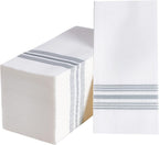 Vplus 150 PACK Guest Towels Disposable Bathroom, Decorative Bathroom Napkins, Soft, and Absorbent Disposable Paper Hand Towel for Dinners, Kitchen, Parties, Weddings, Christmas Party
