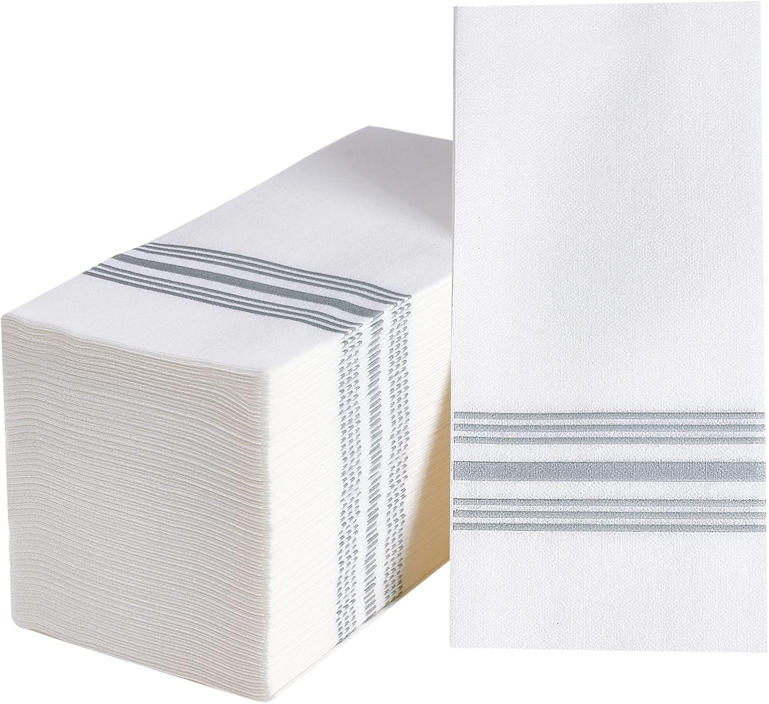 Vplus 150 PACK Guest Towels Disposable Bathroom, Decorative Bathroom Napkins, Soft, and Absorbent Disposable Paper Hand Towel for Dinners, Kitchen, Parties, Weddings, Christmas Party