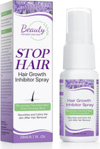 Hair Growth Inhibitor for Face, Hair Inhibitor Permanent Spray, Non-Irritating Hair Inhibitor, Permanent Hair Removal Spray for Body, Face, Underarm, Arm, Leg, Private Areas, Slows Regrowth (1)