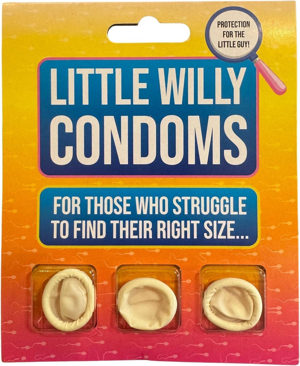 Small Pecker Condoms Adult Novelty Item