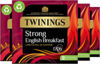 Twinings 1706 Strong Breakfast 80's (Pack of 4, Total 320 Tea Bags)