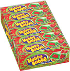 (18 Pack) HUBBA BUBBA Max Bubble Gum Strawberry Watermelon Flavored Chewing Gum, 5 Piece