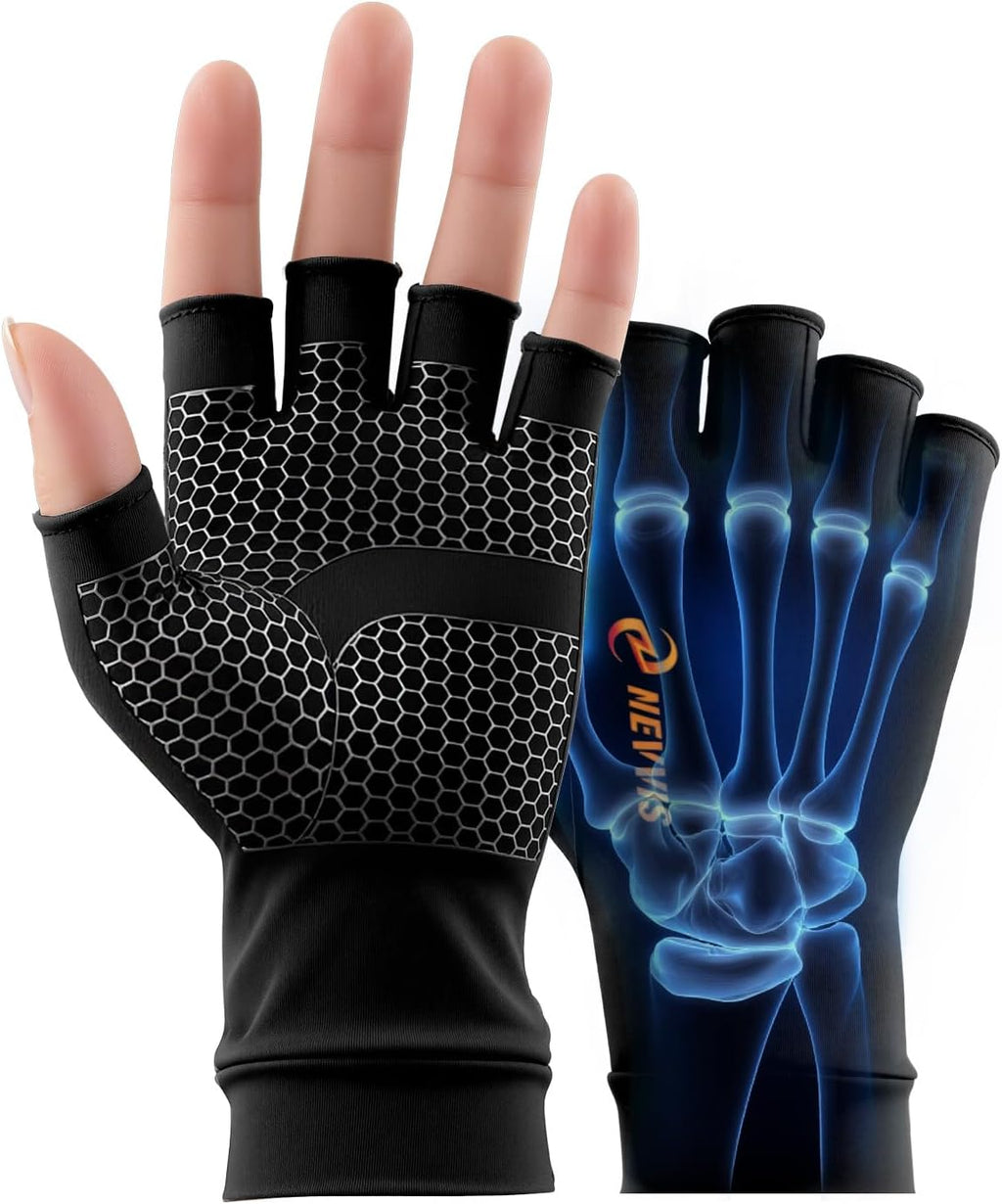 Compression Gloves Women Men, Arthritis Gloves for Women for Pain, Carpal Tunnel, Swelling Edema, Tendonitis...1 Pair
