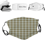 Cloth Face Mask Bandana With 2pcs Filters,Balaclava Adjustable Earloop Washable Reusable for women