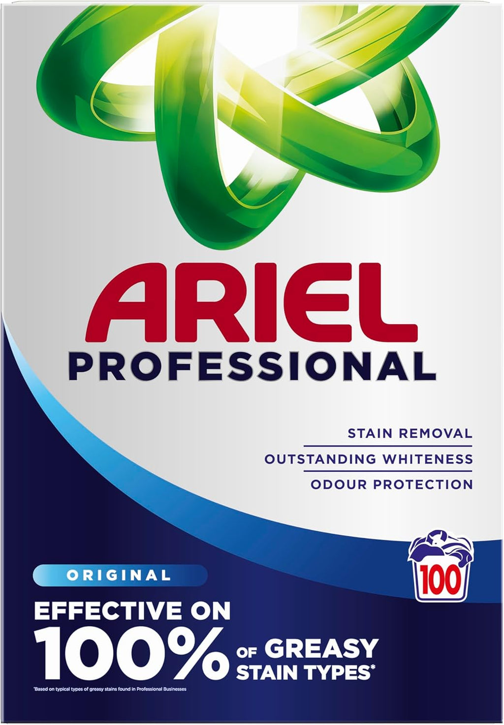 Ariel Professional Washing Powder Detergent 5.5kg Bulk Pack Intense Deep Clean Brilliant White Clothes Fresh Scent Laundry Powder for All Washing Machines Front and Top Loaders Commercial Use
