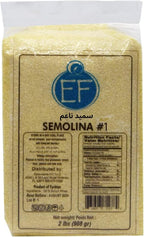 Eastern Feast - Semolina #1, 2 Lb (908g), 100% Durum Wheat, Fine, Vacuum Packed