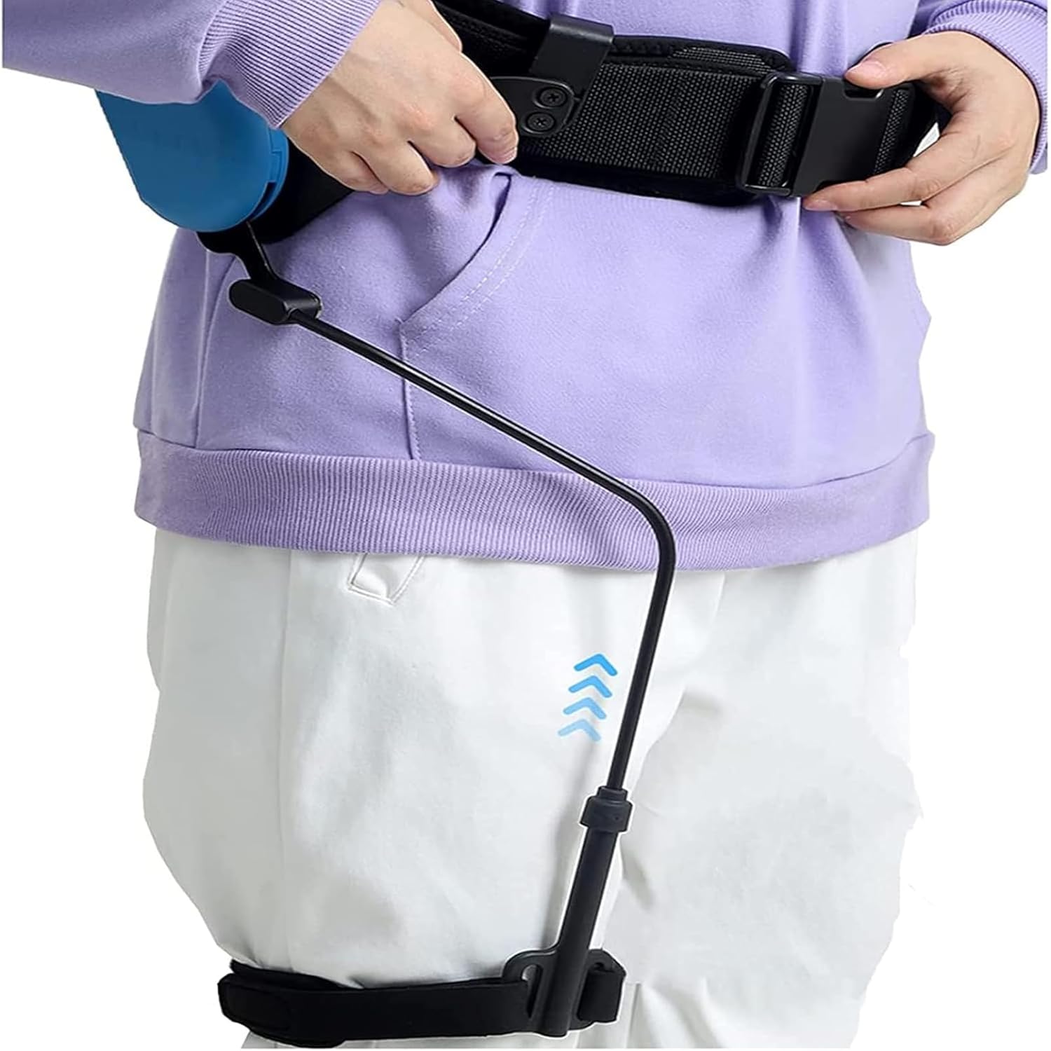 Bionic Body Power Walking Aids, Physical Therapy Leg Lifter Assist, Stroke Hemiplegia Walker Lower Limb Rehabilitation Training Leg Walking Training, Reduce Energy Consumption