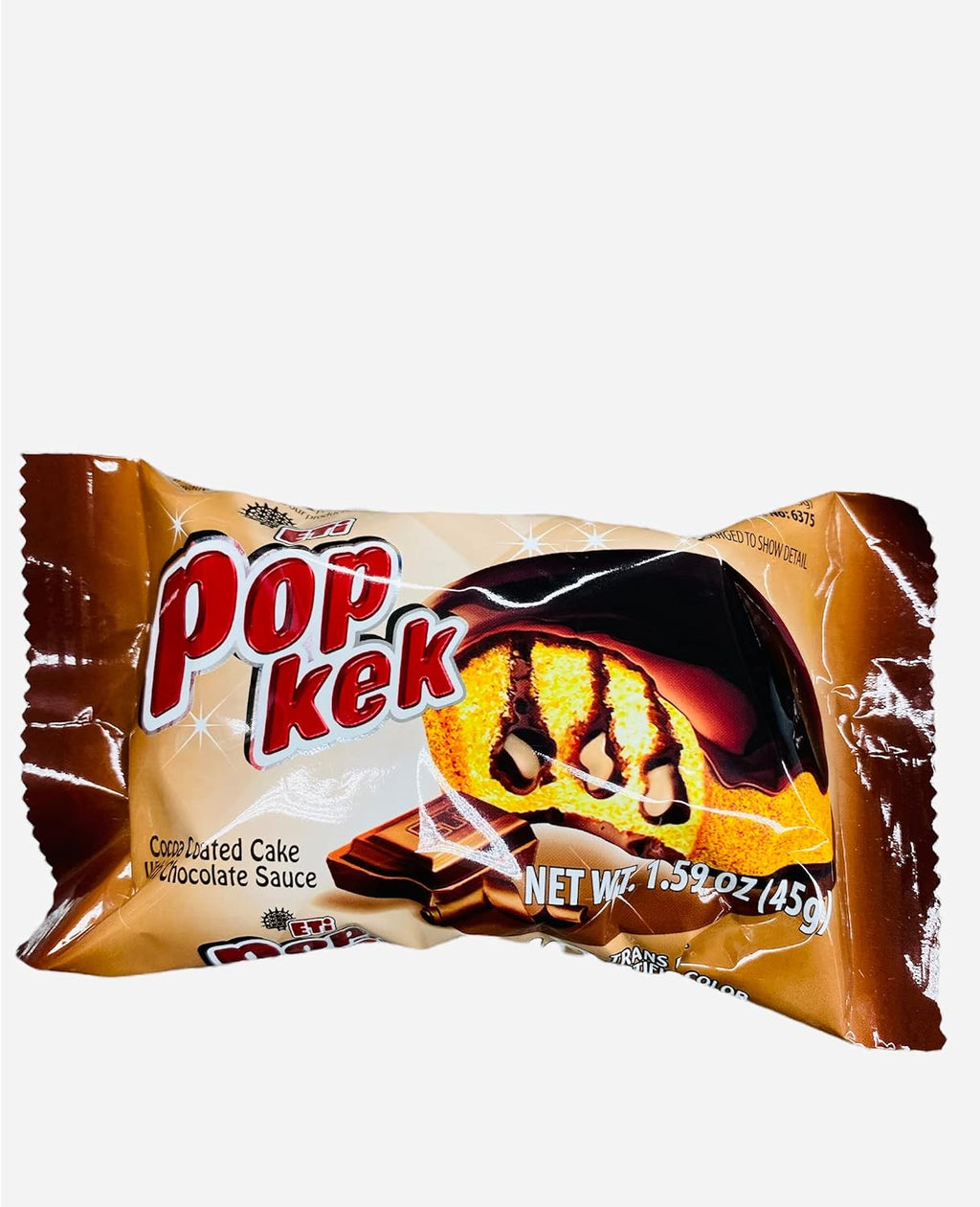 ETI PopKek [ Cocoa Coated Cake with Chocolate Sauce] (pack of 24)