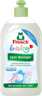 Frosch Baby Washing Up Cleaner, Sensitive Washing Up Liquid for Baby Bottles & Teats, Hypoallergenic, Suitable for Allergy Sufferers, 500 ml