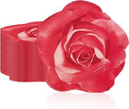 100 Pack Rose Flower Cocktail Napkins, 2-Ply Floral Paper Napkins Disposable Decoupage Luncheon Dinner Napkins for Tea Party Wedding Birthday Hotel Restaurant Folded 6.1 x 6.1 Inches
