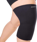 BraceAbility Plus Size Neoprene Compression Knee Sleeve - XXXL Support Brace for Bariatric Men and Women with Arthritis Joint Pain or Kneecap Instability, Fitting Big Legs and Large Thighs (3XL)