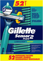 Gillette Sensor2 Plus Disposable Razor (52 Pack)