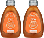 M&S Sticky Toffee Desserts Sauce 310g x 2 pack - pour over pancakes, Waffles and more