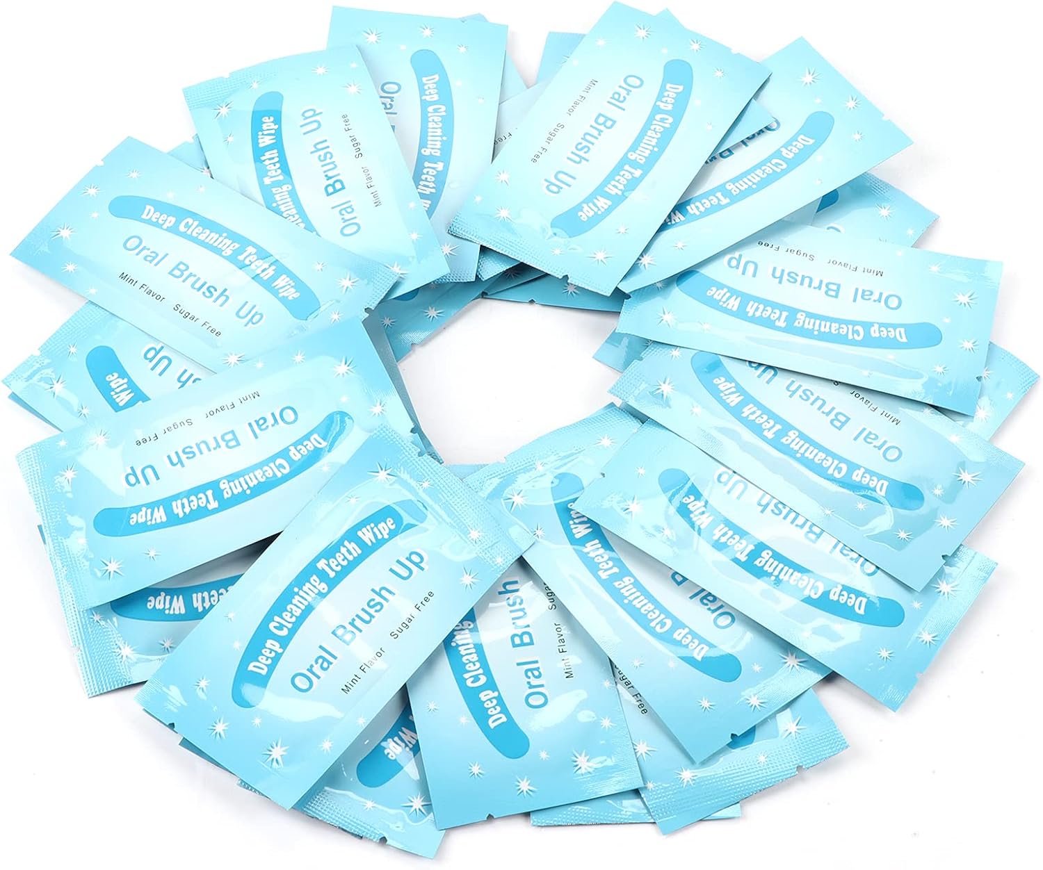 Lingettes Anti Dent,Brush Ups Baby Teeth Wipes Oral Up, Teeth Wipes,Deep Cleaning Theet Wipes 50Pcs Wipes Clean Teeth Wipe Cloth Tooth Cleansing Tool for Oral Deep