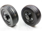 6"x2" Rear Caster Wheel Assembly for Jazzy Select, Jazzy Select Elite, and Pride TSS 300 (WHLASMB2047),Replacement Power Chair Wheels W/Solid Tires and W/Bearings,WHLASMB2047,Black 1Pr.