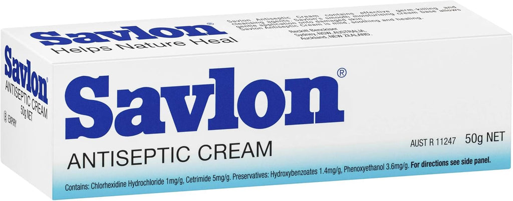 Savlon Antiseptic Cream 50g (Made in Australia)