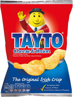 TAYTO Cheese and Onion Crisps 37g (8 count)