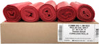 Ultrasac Heavy Duty 55 Gallon Red Trash Bags - (Value 50 Pack) - 1.5 MIL equivalent Industrial Strength Plastic 37" x 54" for 50-55 Gal Cans -Fits Toter, Rubbermaid Brute, Carlislie Bronco etc.