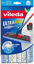 Vileda Ultramax - Flat Mop Head - Microfibre and Cotton