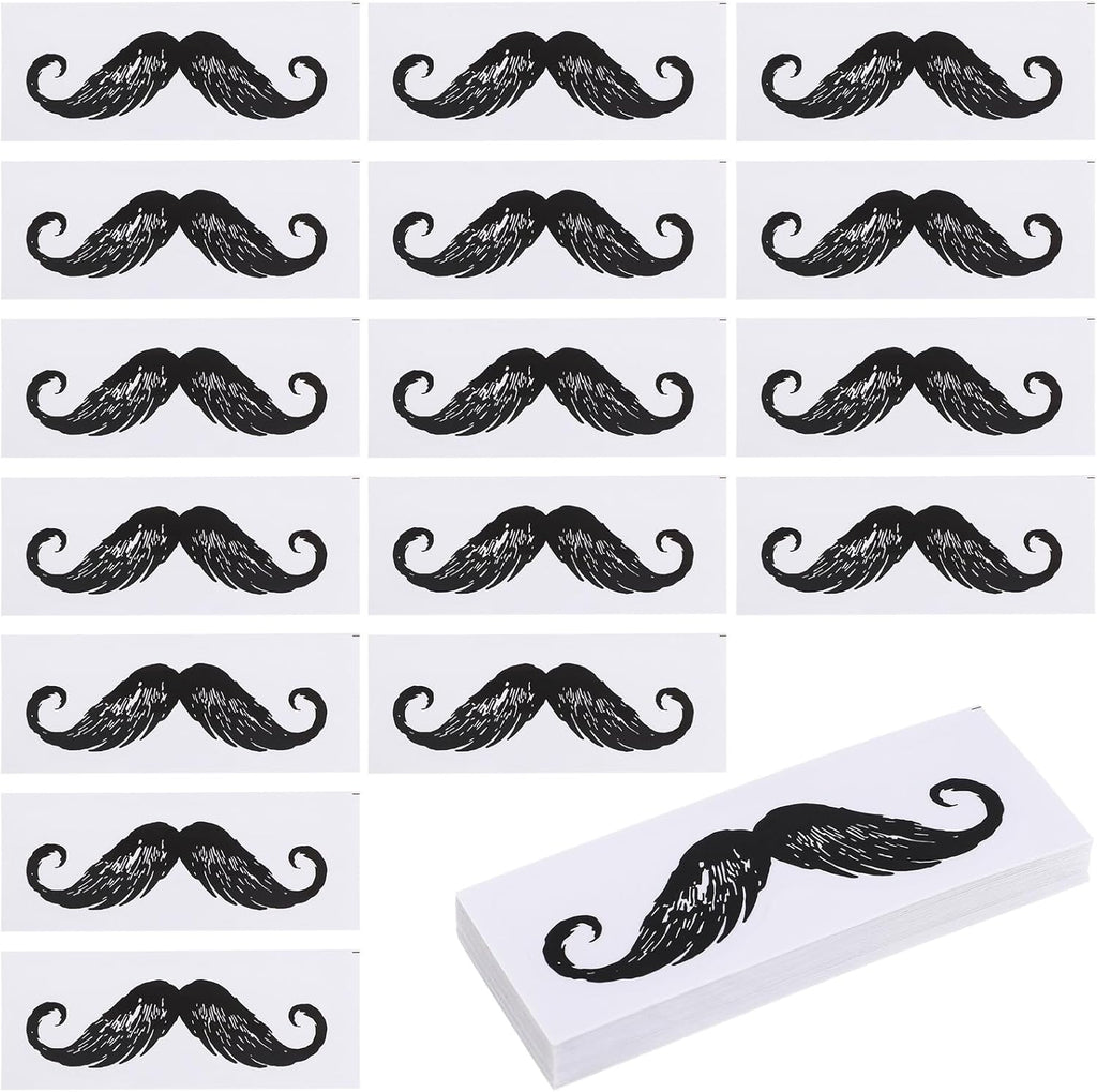Healeved Nose Wax Kit 50pcs Nose Hair Removal Waxing Mustache Protectors Mustache Guard Sticker for Men