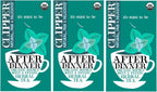 Clipper Tea Organic Mint & Fennel Herbal Tea, After Dinner Mints - USDA Organic, Non-GMO, Sustainable Caffeinated British Tea, 3 Pack, 60 Unbleached Tea Bags