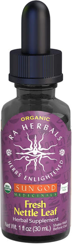 RA Herbals Certified Organic Fresh Nettle Leaf Tincture | Natural Herbal Extract for Wellness | Nourishing and Refreshing Blend | 1 oz