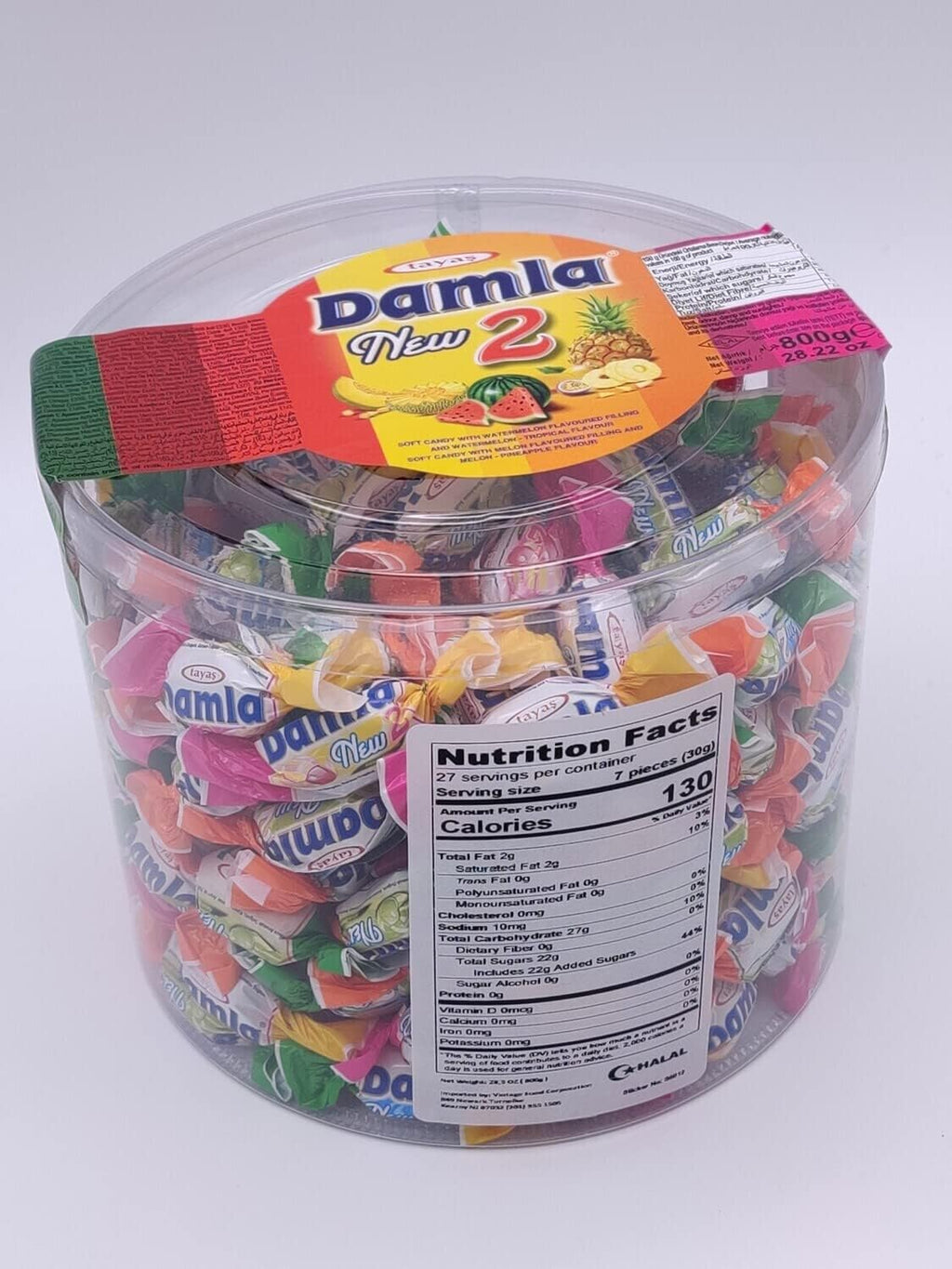 Bonart Tayas Damla Asst. Chewy Candy 800gr