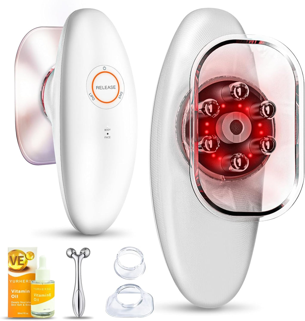 cotsoco 3-in-1 Body Sculpting Machine - Cellulite Remover Massager for Stomach, Arms, Legs, Lymph Drainage Massage & Skin Firm Tool at Home for Women